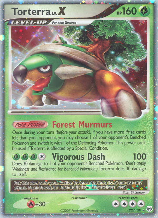 Torterra LV.X (122/130) [Diamond & Pearl: Base Set] | Exor Games Truro