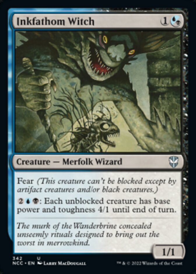 Inkfathom Witch [Streets of New Capenna Commander] | Exor Games Truro