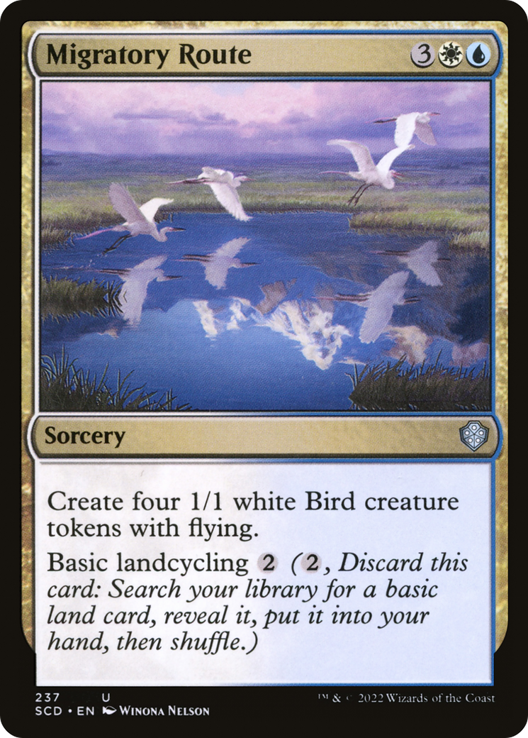 Migratory Route [Starter Commander Decks] | Exor Games Truro