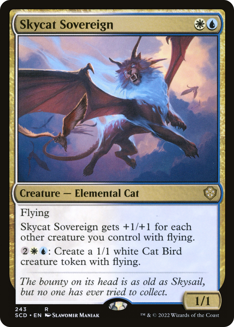 Skycat Sovereign [Starter Commander Decks] | Exor Games Truro