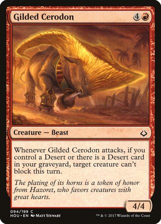 Gilded Cerodon [Hour of Devastation] | Exor Games Truro