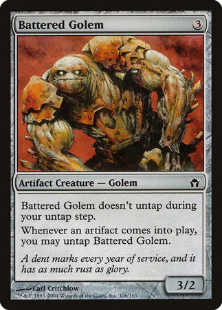 Battered Golem [Fifth Dawn] | Exor Games Truro