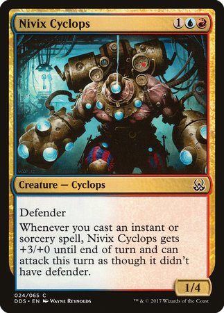 Nivix Cyclops [Duel Decks: Mind vs. Might] | Exor Games Truro