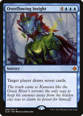 Overflowing Insight [Ixalan] | Exor Games Truro