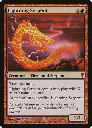 Lightning Serpent [Coldsnap] | Exor Games Truro