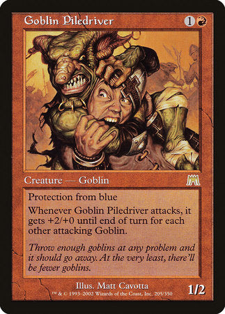 Goblin Piledriver [Onslaught] | Exor Games Truro