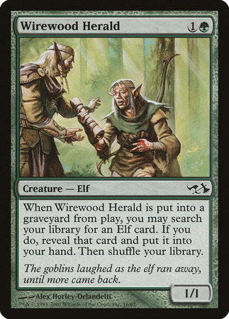 Wirewood Herald [Duel Decks: Elves vs. Goblins] | Exor Games Truro