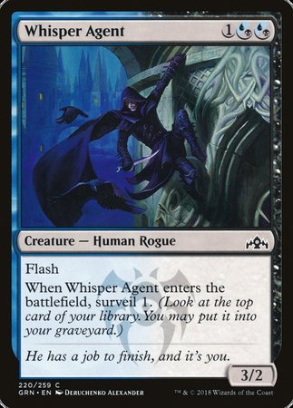 Whisper Agent [Guilds of Ravnica] | Exor Games Truro