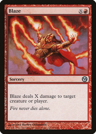 Blaze [Duels of the Planeswalkers] | Exor Games Truro