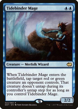 Tidebinder Mage [Duel Decks: Merfolk vs. Goblins] | Exor Games Truro