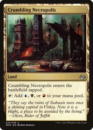 Crumbling Necropolis [Modern Masters 2017] | Exor Games Truro