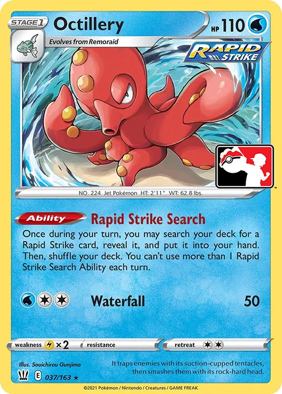 Octillery (037/163) [Prize Pack Series One] | Exor Games Truro