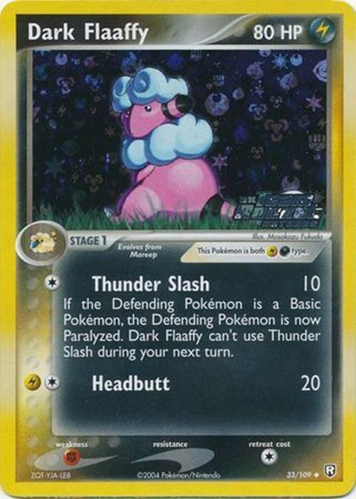 Dark Flaaffy (33/109) (Stamped) [EX: Team Rocket Returns] | Exor Games Truro