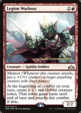 Legion Warboss [Guilds of Ravnica Promos] | Exor Games Truro