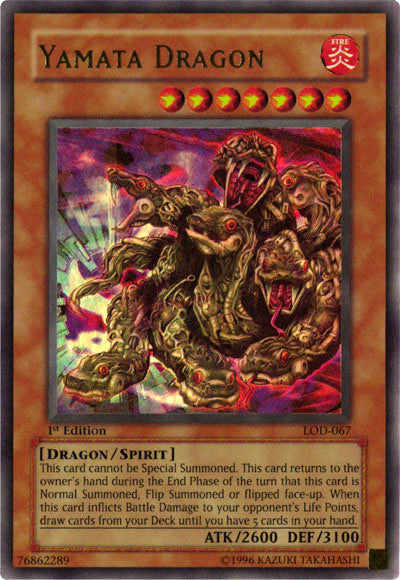 Yamata Dragon [LOD-067] Ultra Rare | Exor Games Truro