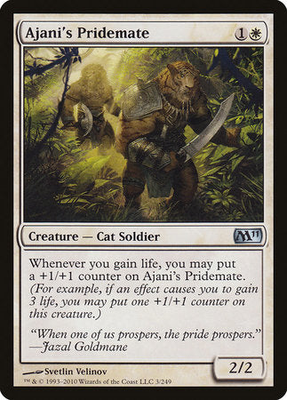 Ajani's Pridemate [Magic 2011] | Exor Games Truro