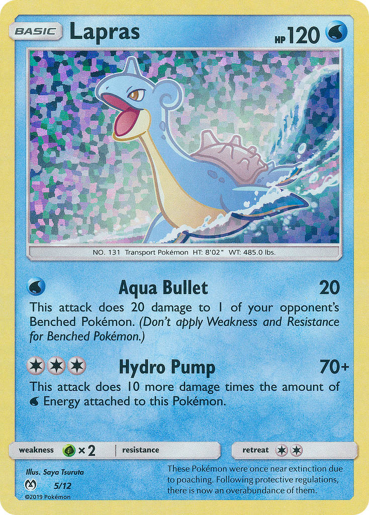 Lapras (5/12) [McDonald's Promos: 2019 Collection] | Exor Games Truro