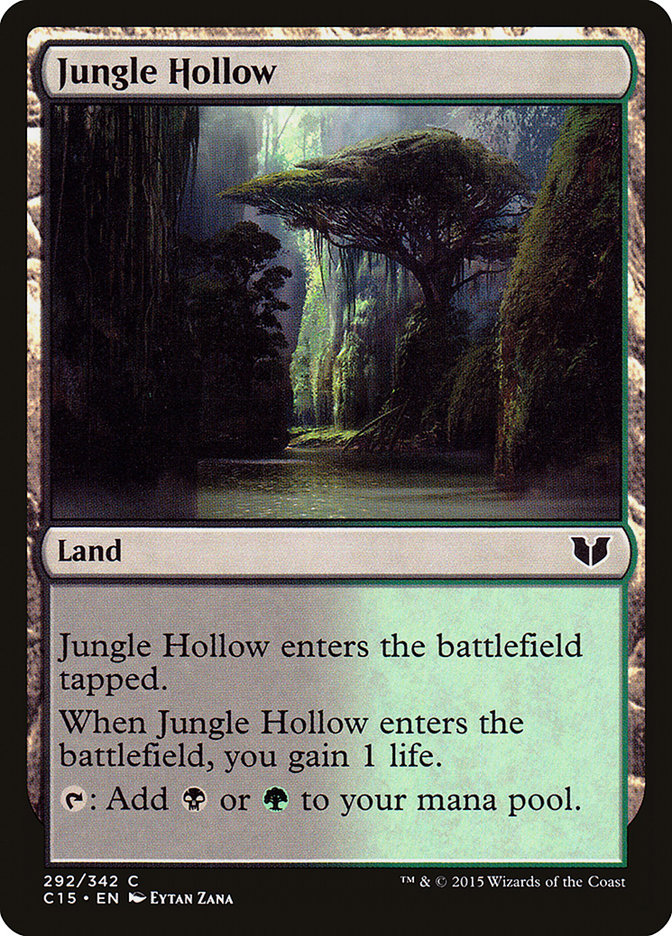 Jungle Hollow [Commander 2015] | Exor Games Truro