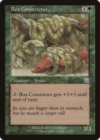 Boa Constrictor [Mercadian Masques] | Exor Games Truro