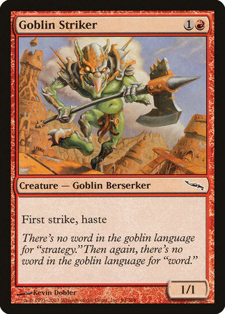 Goblin Striker [Mirrodin] | Exor Games Truro