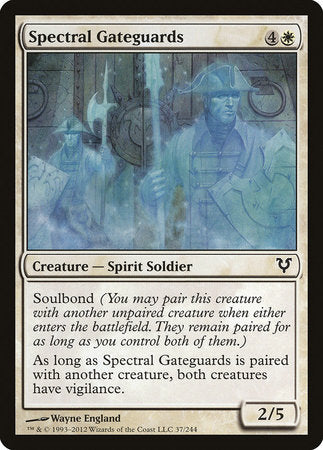 Spectral Gateguards [Avacyn Restored] | Exor Games Truro