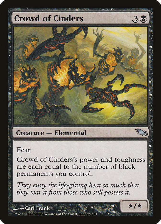 Crowd of Cinders [Shadowmoor] | Exor Games Truro