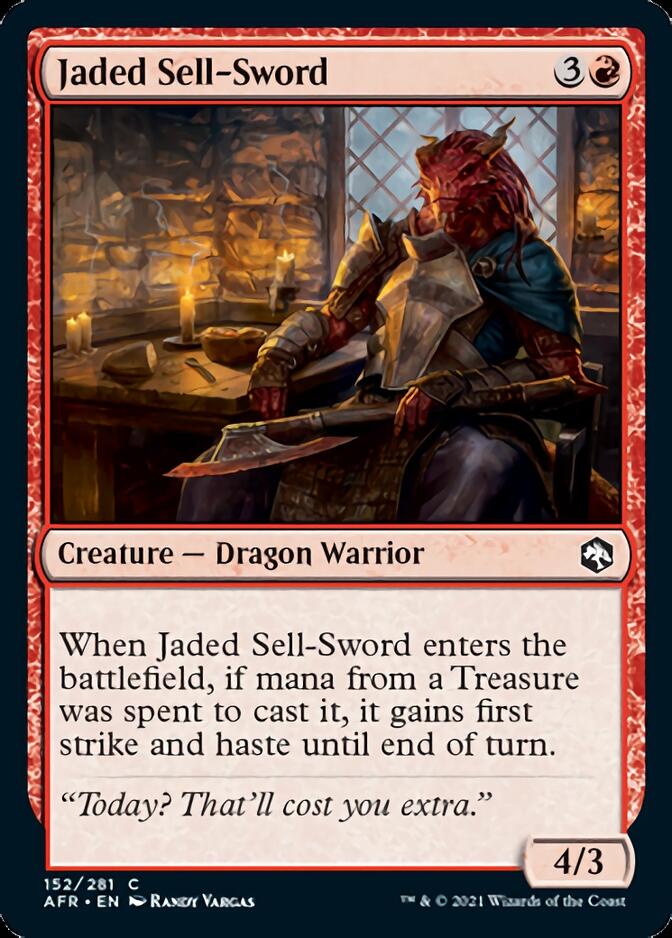 Jaded Sell-Sword [Dungeons & Dragons: Adventures in the Forgotten Realms] | Exor Games Truro