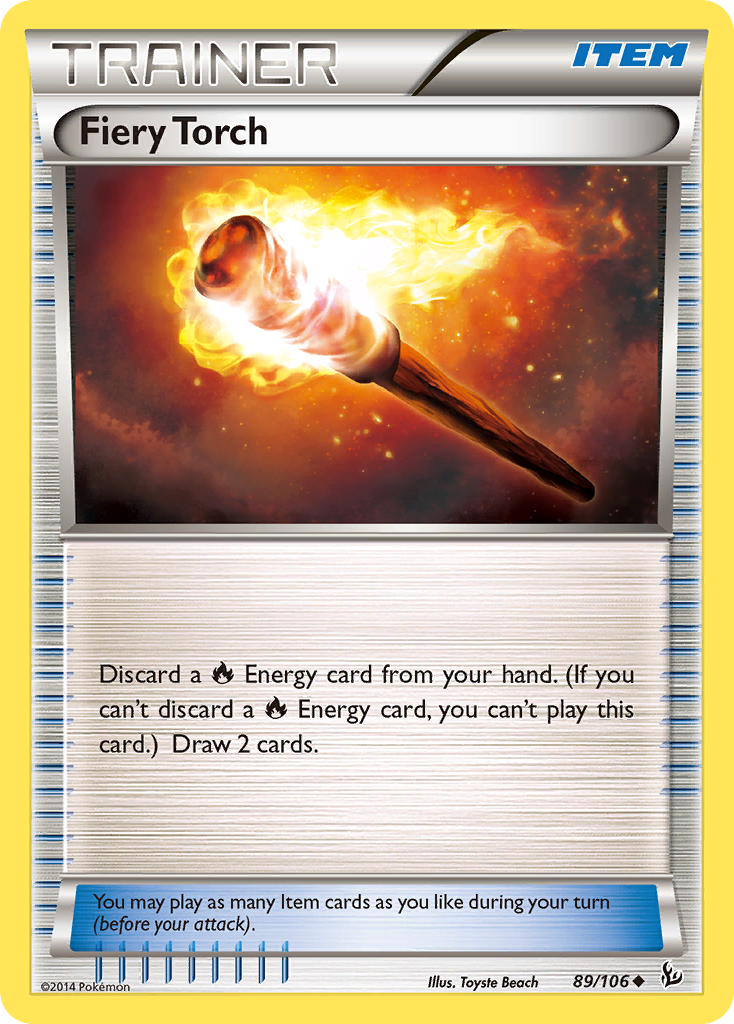 Fiery Torch (89/106) [XY: Flashfire] | Exor Games Truro