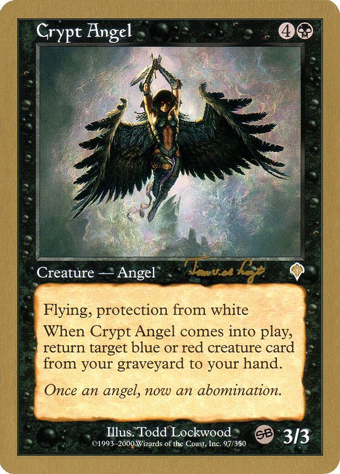 Crypt Angel (Tom van de Logt) (SB) [World Championship Decks 2001] | Exor Games Truro