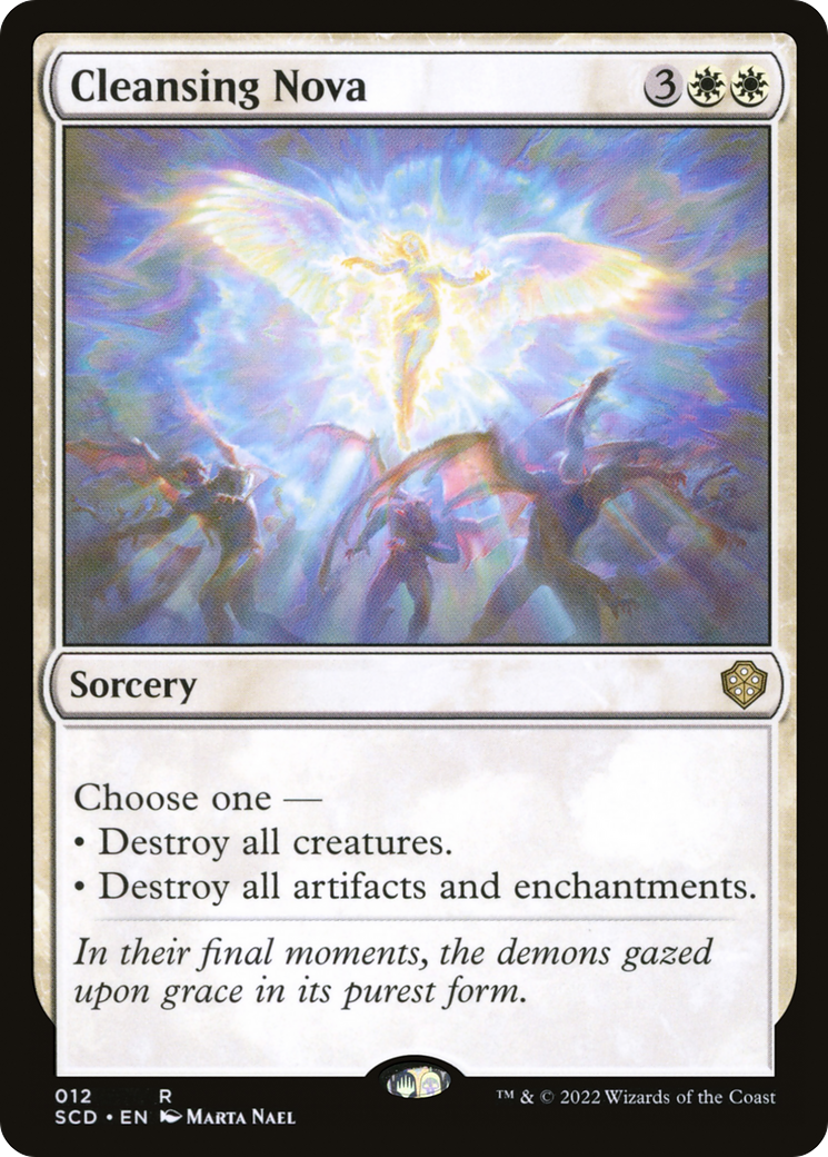 Cleansing Nova [Starter Commander Decks] | Exor Games Truro