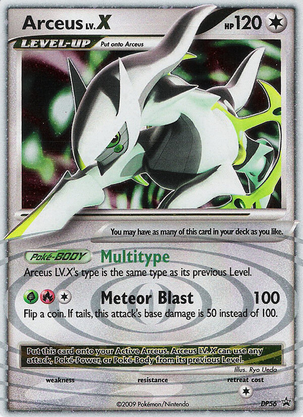 Arceus LV.X (DP56) [Diamond & Pearl: Black Star Promos] | Exor Games Truro