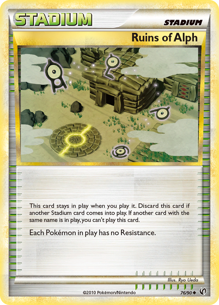 Ruins of Alph (76/90) [HeartGold & SoulSilver: Undaunted] | Exor Games Truro