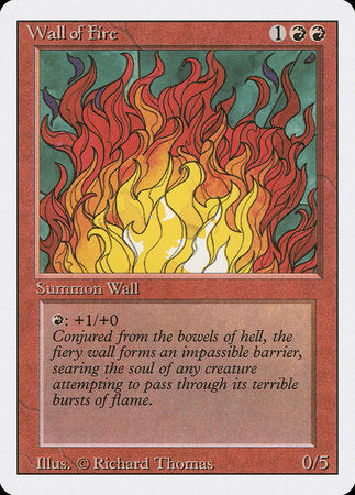 Wall of Fire [Revised Edition] | Exor Games Truro