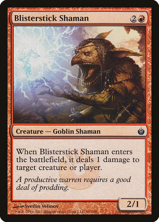 Blisterstick Shaman [Mirrodin Besieged] | Exor Games Truro