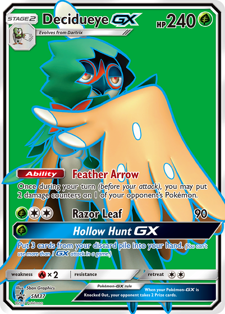 Decidueye GX (SM37) [Sun & Moon: Black Star Promos] | Exor Games Truro