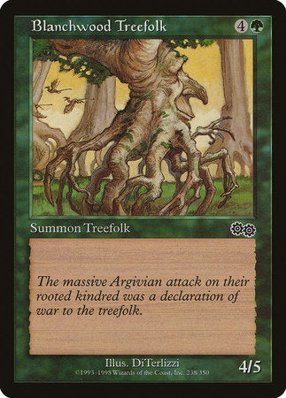 Blanchwood Treefolk [Urza's Saga] | Exor Games Truro