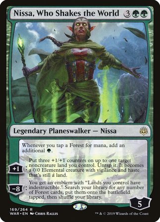 Nissa, Who Shakes the World [War of the Spark] | Exor Games Truro