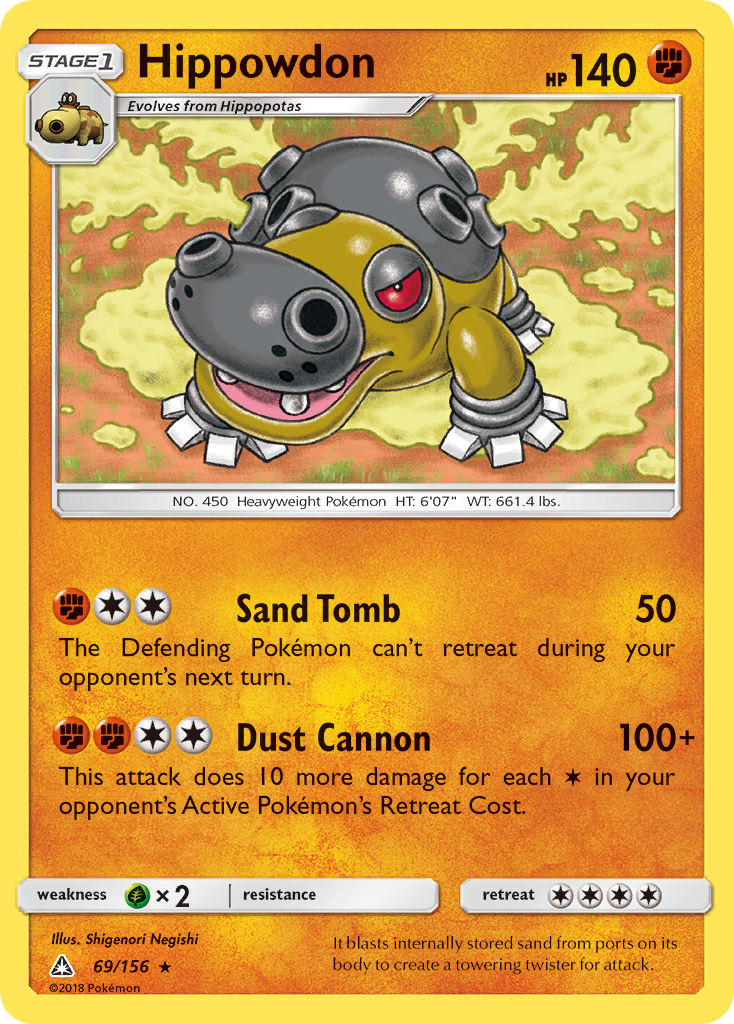 Hippowdon (69/156) [Sun & Moon: Ultra Prism] | Exor Games Truro