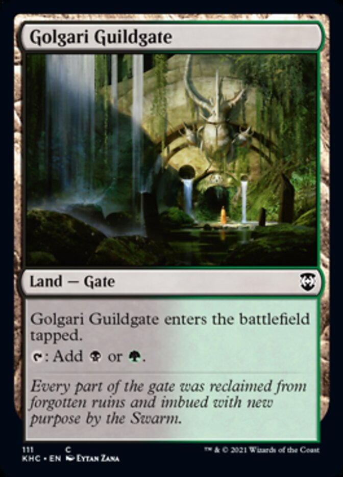 Golgari Guildgate [Kaldheim Commander] | Exor Games Truro