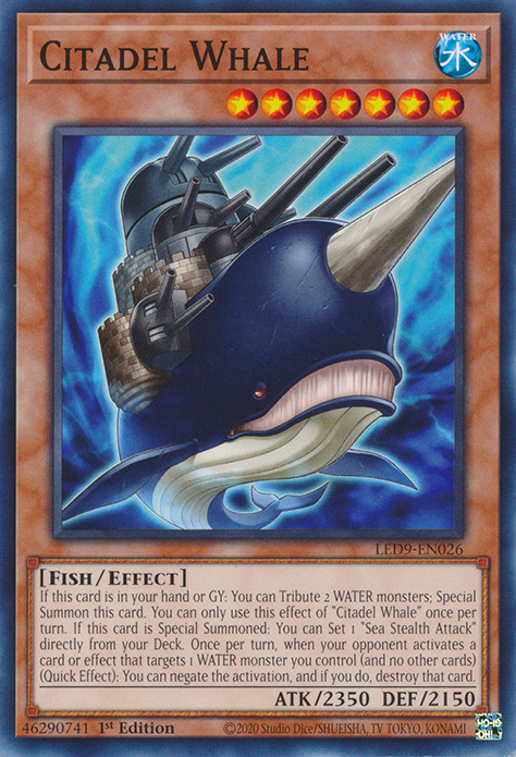 Citadel Whale [LED9-EN026] Common | Exor Games Truro