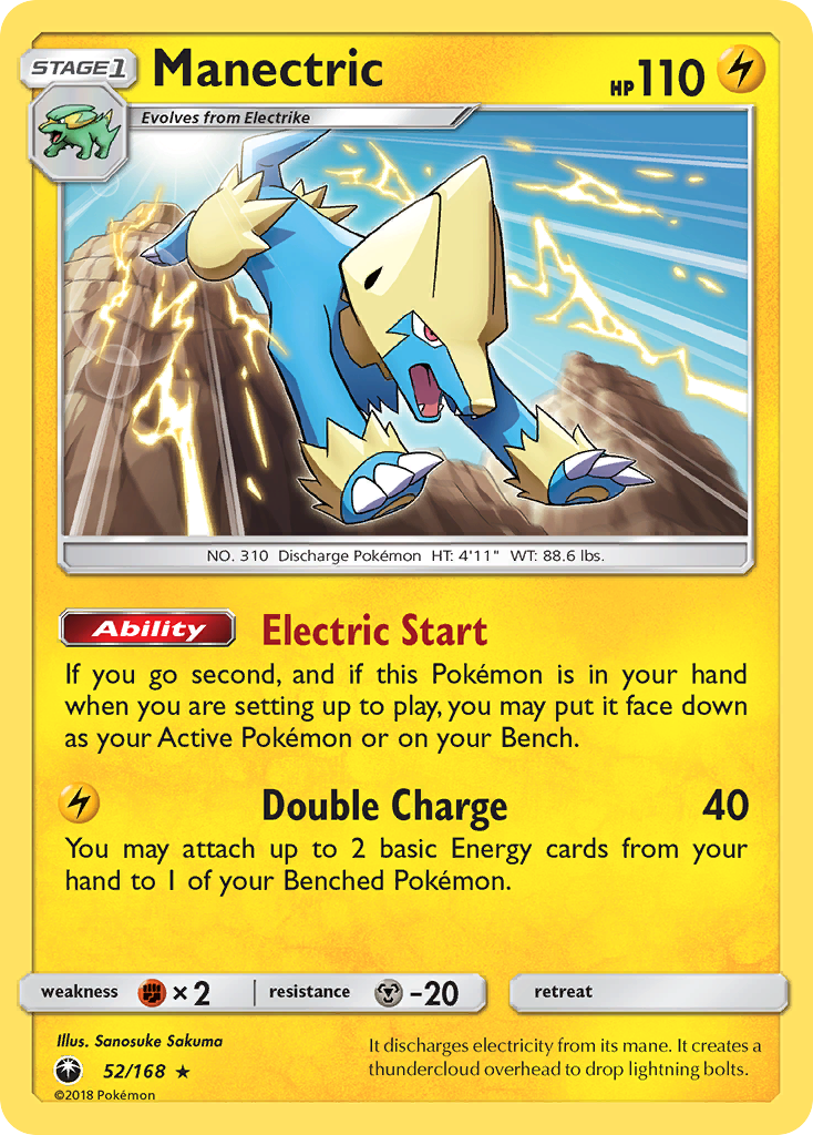 Manectric (52/168) [Sun & Moon: Celestial Storm] | Exor Games Truro