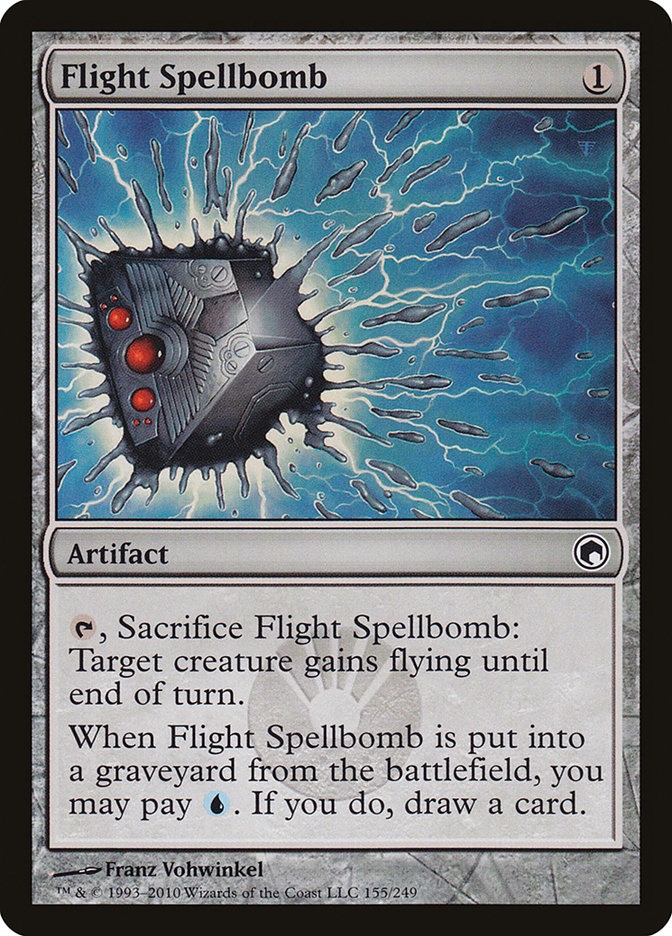 Flight Spellbomb [Scars of Mirrodin] | Exor Games Truro