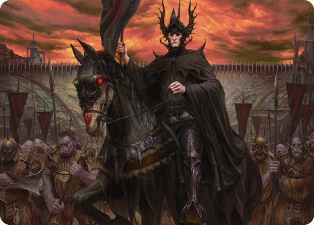 The Mouth of Sauron Art Card [The Lord of the Rings: Tales of Middle-earth Art Series] | Exor Games Truro