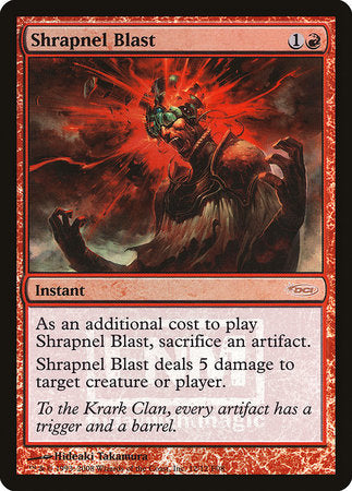 Shrapnel Blast [Friday Night Magic 2008] | Exor Games Truro