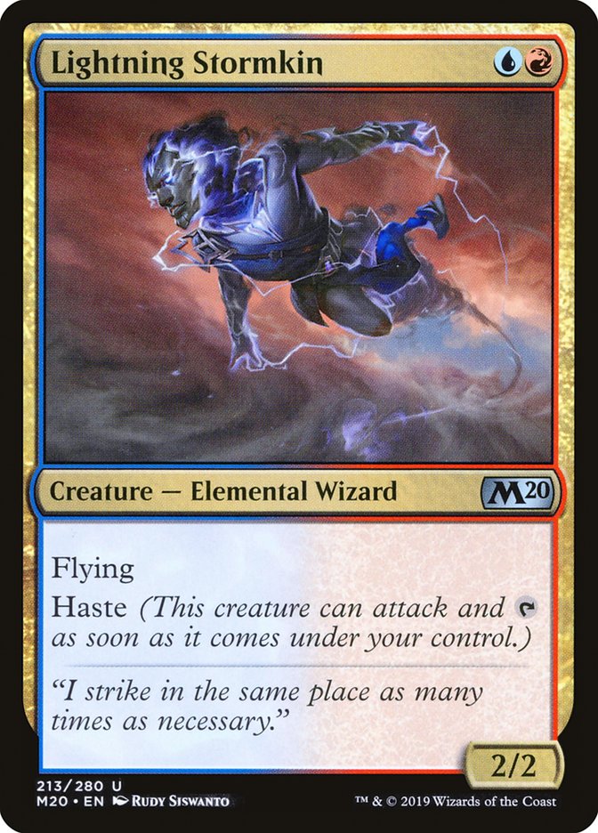 Lightning Stormkin [Core Set 2020] | Exor Games Truro