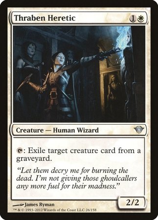 Thraben Heretic [Dark Ascension] | Exor Games Truro