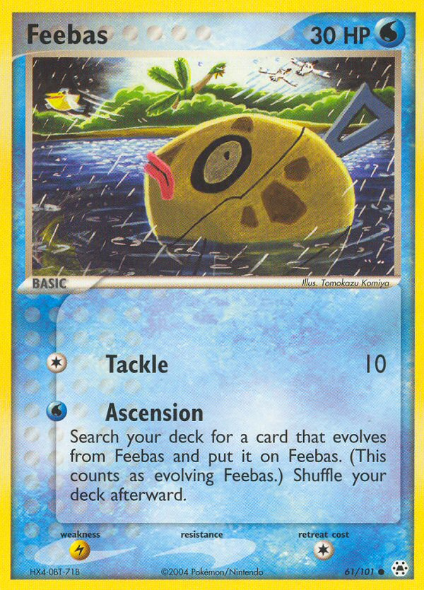 Feebas (61/101) [EX: Hidden Legends] | Exor Games Truro