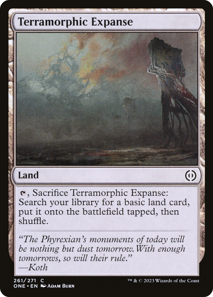 Terramorphic Expanse [Phyrexia: All Will Be One] | Exor Games Truro