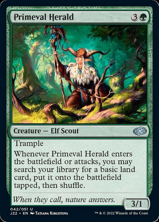 Primeval Herald [Jumpstart 2022] | Exor Games Truro