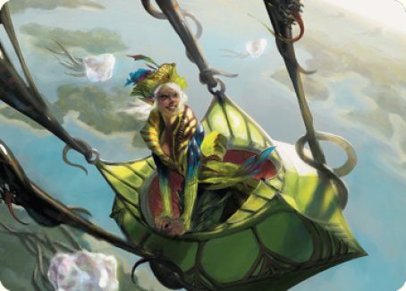 Nael, Avizoa Aeronaut Art Card [Dominaria United Art Series] | Exor Games Truro